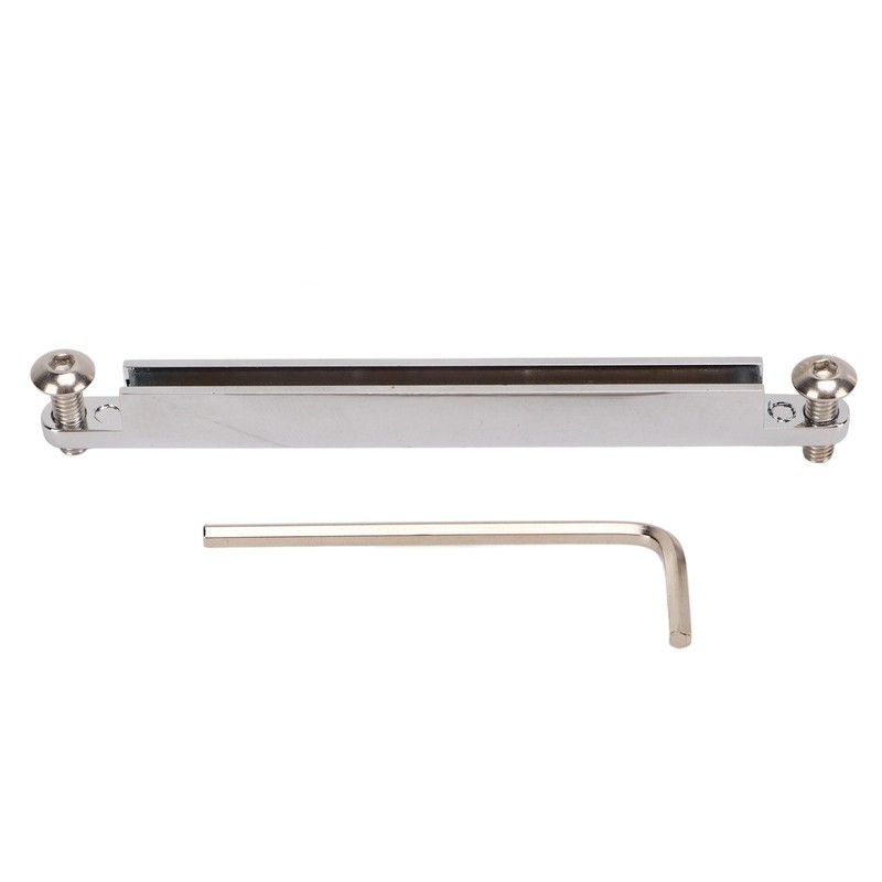 Guitar Saddle Metal Delicate Professional Acoustic Guitar Saddle Part for