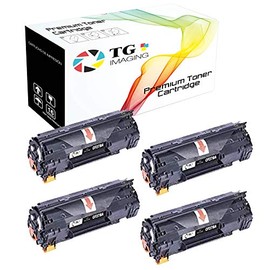 (4 Pack Combo) Compatible CE278A 78A Toner Cartridge 278A Use for HP P1606DN M1536 MFP M1536DNF P1560 P1566HP P1606 Printers, Sold by TG Imaging