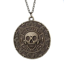 Pirate Jack Sparrow Pirati Dei Caraibi Necklace metal