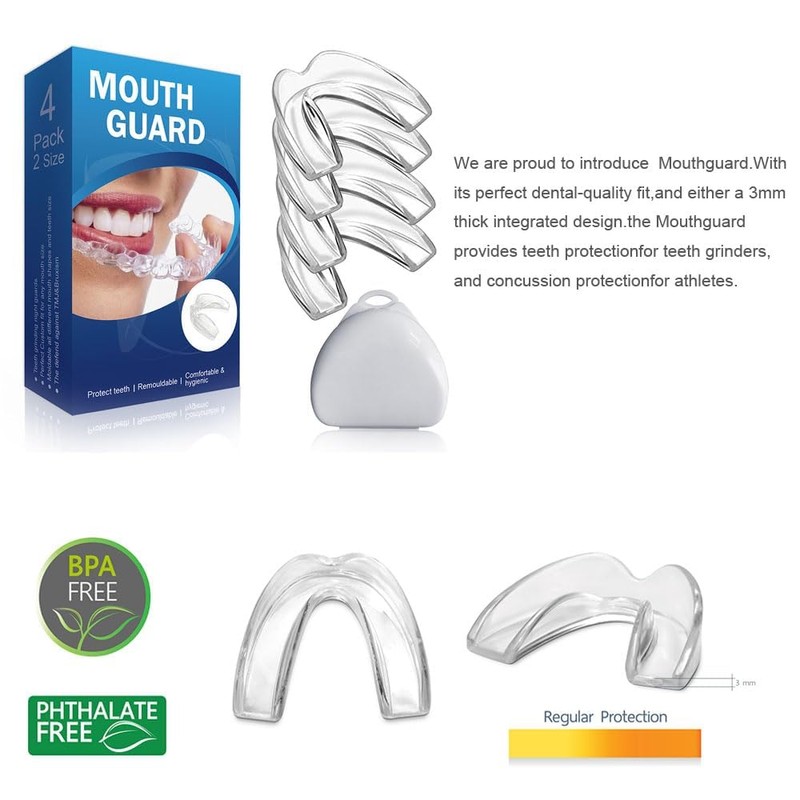 FIREYUN Mouth Guard for Grinding Teeth and Clenching Anti Grinding