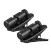 Kisangel 2pcs Earphone Cable Clip Organizer Rotating Headphone Wire Clamps
