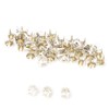 HEEPDD Pack of 50 Rivets, Crystal Claw Beads Nailhead DIY