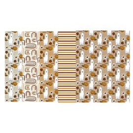 Glucomart Medical Tape for Nasogastric or Oxygen Tube (5 Count) – Maximum Strength Tube Tape, Waterproof & Hypoallergenic (Llama Variety Pack) (Tube Tape)