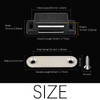 12 Pack Cabinet Magnets Magnetic Door Catch for Kitchen Bathroom