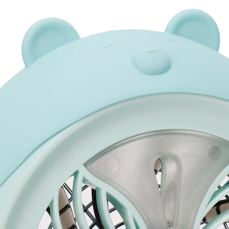 Cute Desktop Mini Fan Portable Humidifying Mist Spray Fan for