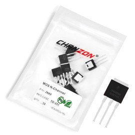 Chanzon 10pcs 2N60 TO-251 Sic Mosfet MOS N-Channel Transistor n-fet 2A