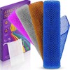 4 Pieces African Bath Sponge African Net Long Net Bath