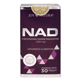 Nad B-nicotinamide Adenine 30 Cápsulas Joy Natura Sabor Sin