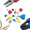 Pack of 100 Twin Wire End Ferrules 10 mm², Hanibos