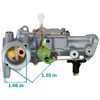 SIMPERAC 498298 Carburetor for Briggs Stratton 5hp Engine Parts Rototiller