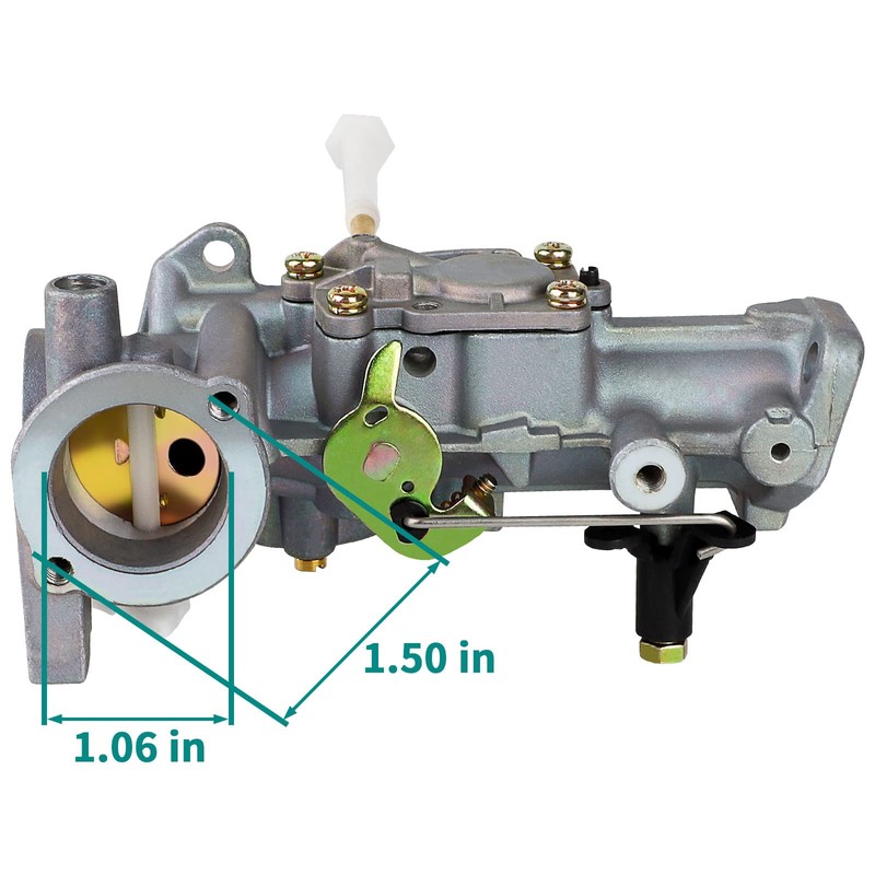 SIMPERAC 498298 Carburetor for Briggs Stratton 5hp Engine Parts Rototiller
