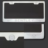 KA T304 Chrome Polished Bentley Laser Etched Engraved License Plate
