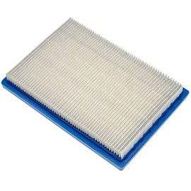 vhbw Replacement Filter (1x Air Filter) Compatible with Briggs & Stratton 114700, 130700, 131700 Lawnmower, 16 x 11.3 x 2.1 cm, Blue, White