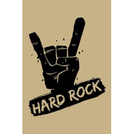 Hard Rock: Blank Lined Journal to Write In - Ruled Writing Notebook