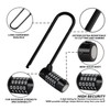 Long Shackle 5 Digit Combination Padlock - 15.5cm/6.1 Inches -