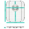 SANNO Kitchen Sink Grates Bottom Grid, Sink Bottom Grid for