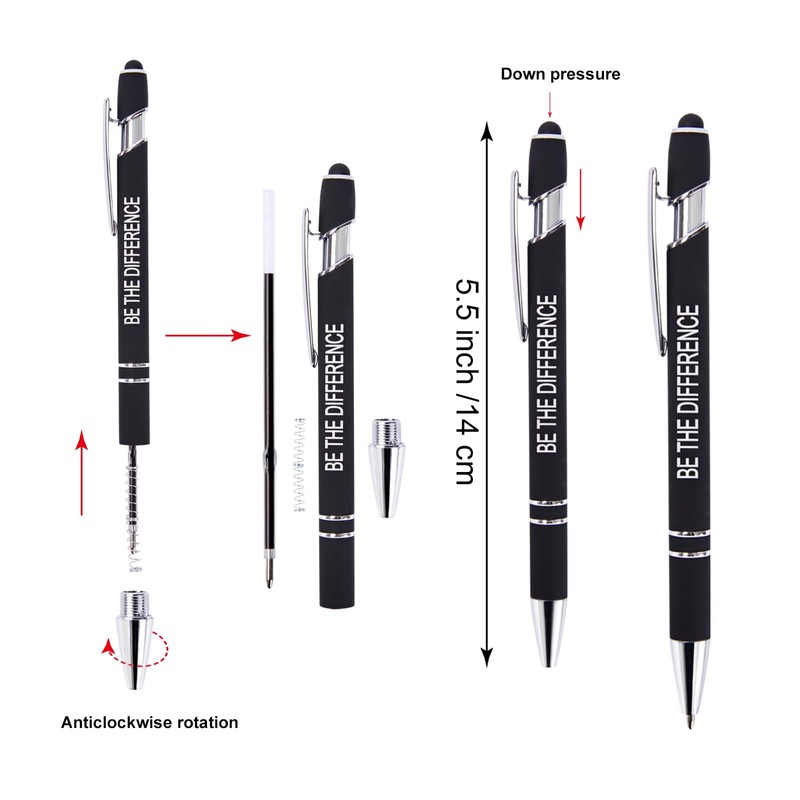Actsun Funny Pens - 12 Pack Fine Point Smooth Writing