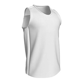 Champro Women's Standard Miler Track and Field Jersey, White/White, Medium