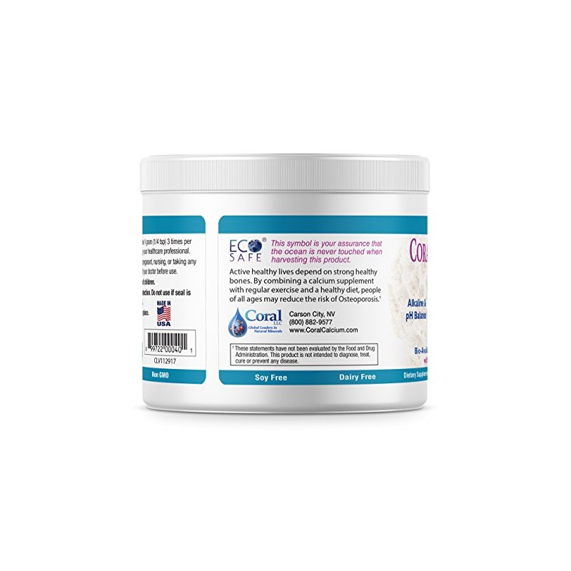 Coral LLC Eco Pure Coral Calcium Powder 16 Ounces