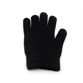 Black Nylon Weave Hand® Mesh Cut Resistant Gloves – Mens Medium Size