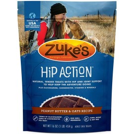 Zuke's Zukes Hip Action Natural Dog Treats, 1 lb.