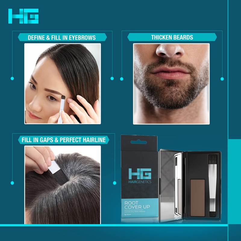 Hair Genetics Root Cover Up Hide Your Grey Hairs Roots