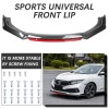 Unbranded For Kia Forte Sedan/Hatchback Front Bumper Lip 78.7" Side