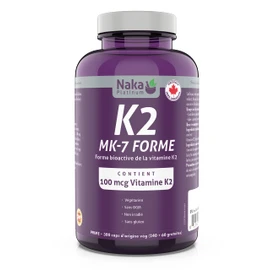 Naka Platinum K2 (MK-7 form)100mcg (300 caps)