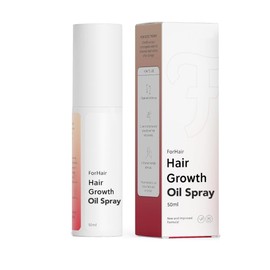Hair Growth Spray for Women & Men - Rosemary Oil & Biotin Hair Loss Treatment, Hair Regrowth Serum for Thinning Hair, Hormone-Free Postpartum Hair Growth Oil, Fast-Absorbing Non-Greasy (Pink-50ML)