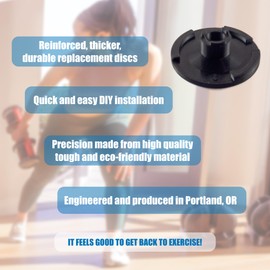 Replacement Discs Nos. 2, 3, 4, 5 Compatible with Nautilus/Bowflex 552 SelectTech Adjustable Dumbbells Series 2