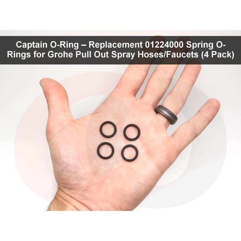 Captain O-Ring – Replacement 01224000 Spring O-Rings for Grohe Pull