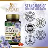 Black Seed Oil Capsules 1000mg - Premium Nigella Sativa Blackseed,