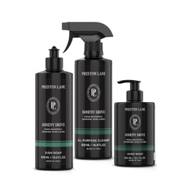 Preston Lane Kitchen Set, Hand Wash, Dish Soap & All Purpose Cleaner Bundle, Doheny Drive