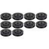 Bearing Pulley Wheel, 10 Pcs 75mm/90mm Universal Nylon Bearing Pulley