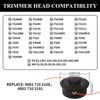 FS 56 RC FS90R Trimmer Head 2 Pack 25-2 Bump