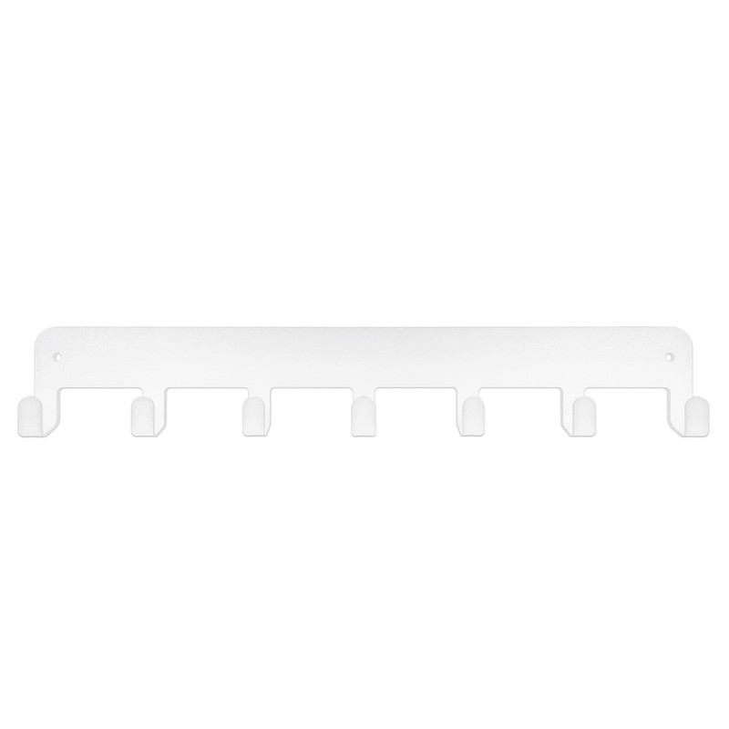 Beautiwall - Key Rack Steel Key Hanger (Standard - White)