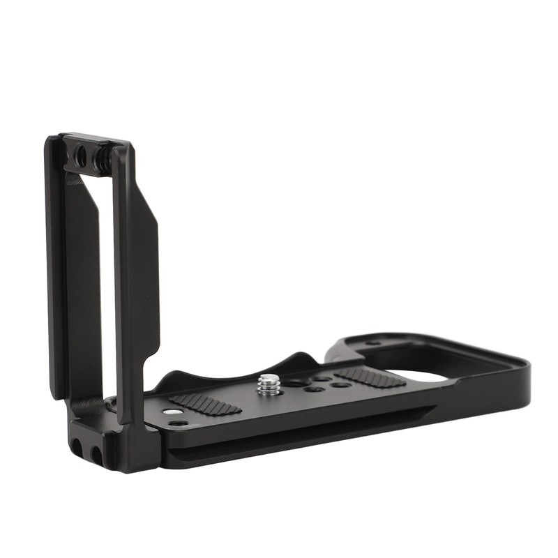 Aluminum Alloy Camera Grip L Bracket with 1/4in 3/8in for