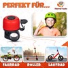 Children's Bicycle Bell - Red - Colourful Bicycle Bell Children