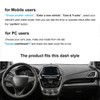 Dash Cover Mat Custom Fit for Chevrolet Chevy Spark (Dark