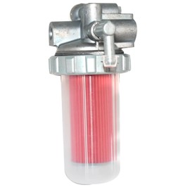 AM875142 Fuel Filter for John Deere 330 332 F915 655 755 855 2243 2653A 3375 and 375 Skid Steer Fuel Filter Assembly Lawn Garden Tractors