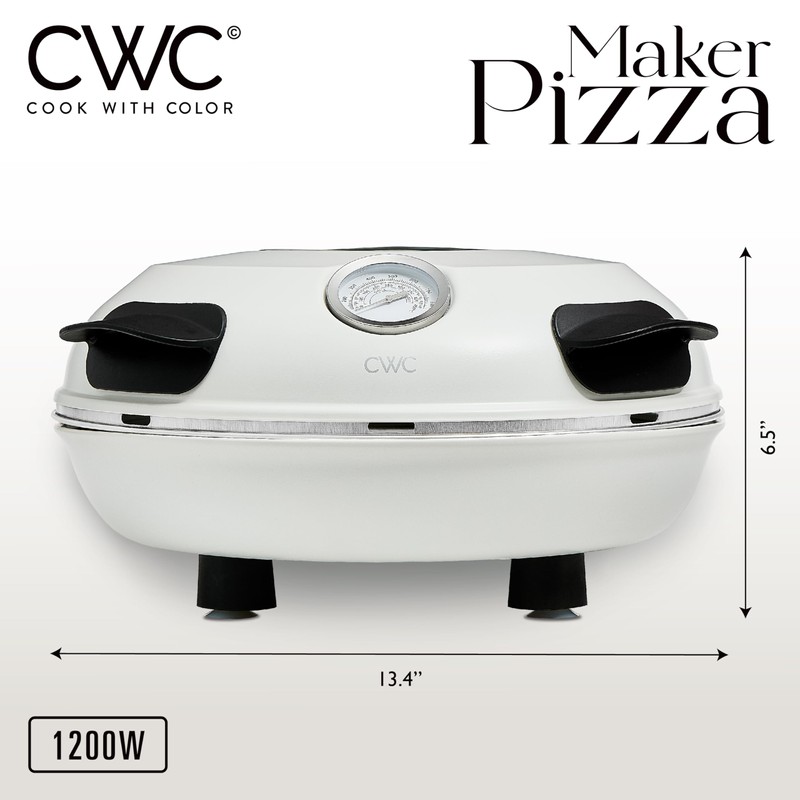 Cook With Color Electric Indoor Pizza Oven – Crispy Crust