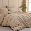 King Size Duvet Cover Set 104"×90" - 100% Washed Cotton