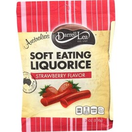 Darrell Lea Strawberry Licorice, 7 Ounce