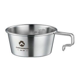Camping Moon S-360-1P Camping Cup, Stainless Steel, Deep Type, 12.2 fl oz (360 ml)