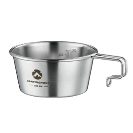 Camping Moon S-360-1P Camping Cup, Stainless Steel, Deep Type, 12.2 fl oz (360 ml)