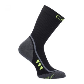 CMP - Kids Trekking Sock Mid Supersoft 50, Piombo, 31/33
