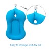 Baby Bath Mat, KAKIBLIN Bathtub Baby Bath Cushion Soft Anti-Slip