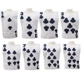 Teatots Party Planning Clubs Playing Card Costume Tunic - Choose your Card (Alice in Wonderland, Card Solider) Adult/Plus Sizes