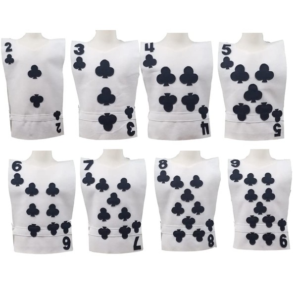 Teatots Party Planning Clubs Playing Card Costume Tunic - Choose