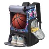 45L Basketball Backpack for Sports – Large Gear Bag with